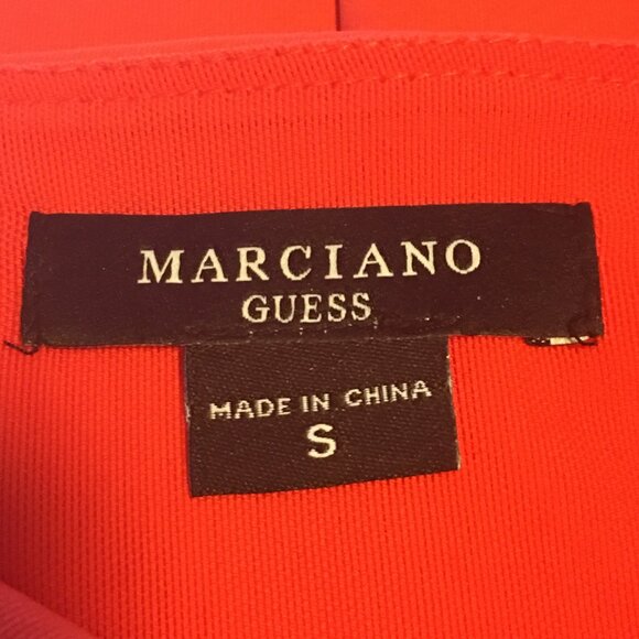 MARCIANO 🍊 "Caroline" Sleeveless Body-Con Scuba Dress - Picture 12 of 15